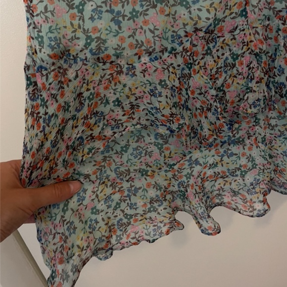 Talulah blue floral dress- Size M - Picture 7 of 8